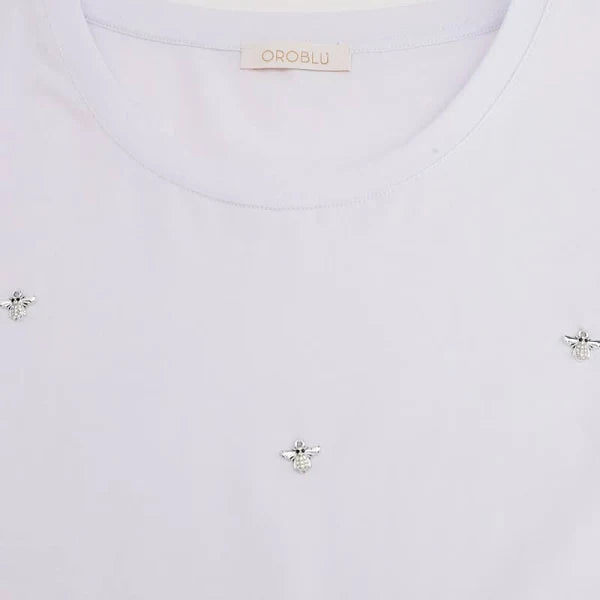 Oroblu Maglia Estiva da Donna Maniche Corte VOBT68110 2504S40