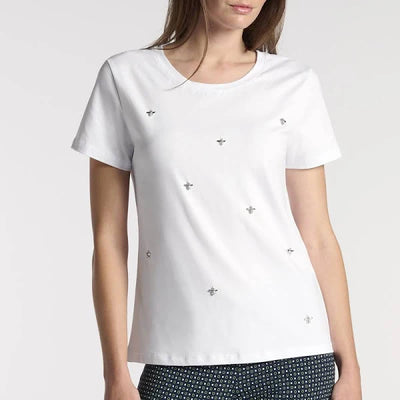 Oroblu Maglia Estiva da Donna Maniche Corte VOBT68110 2504S40