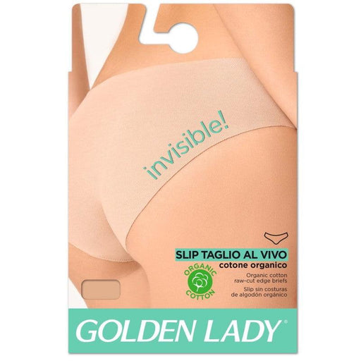 Golden Lady Slip da Donna Taglio Vivo Cotone Organico O109IN S40 - Passarelli Biancheria