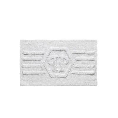 Philipp Plein Tappeto d'arredo Hexagon Tinta Unita in Cotone