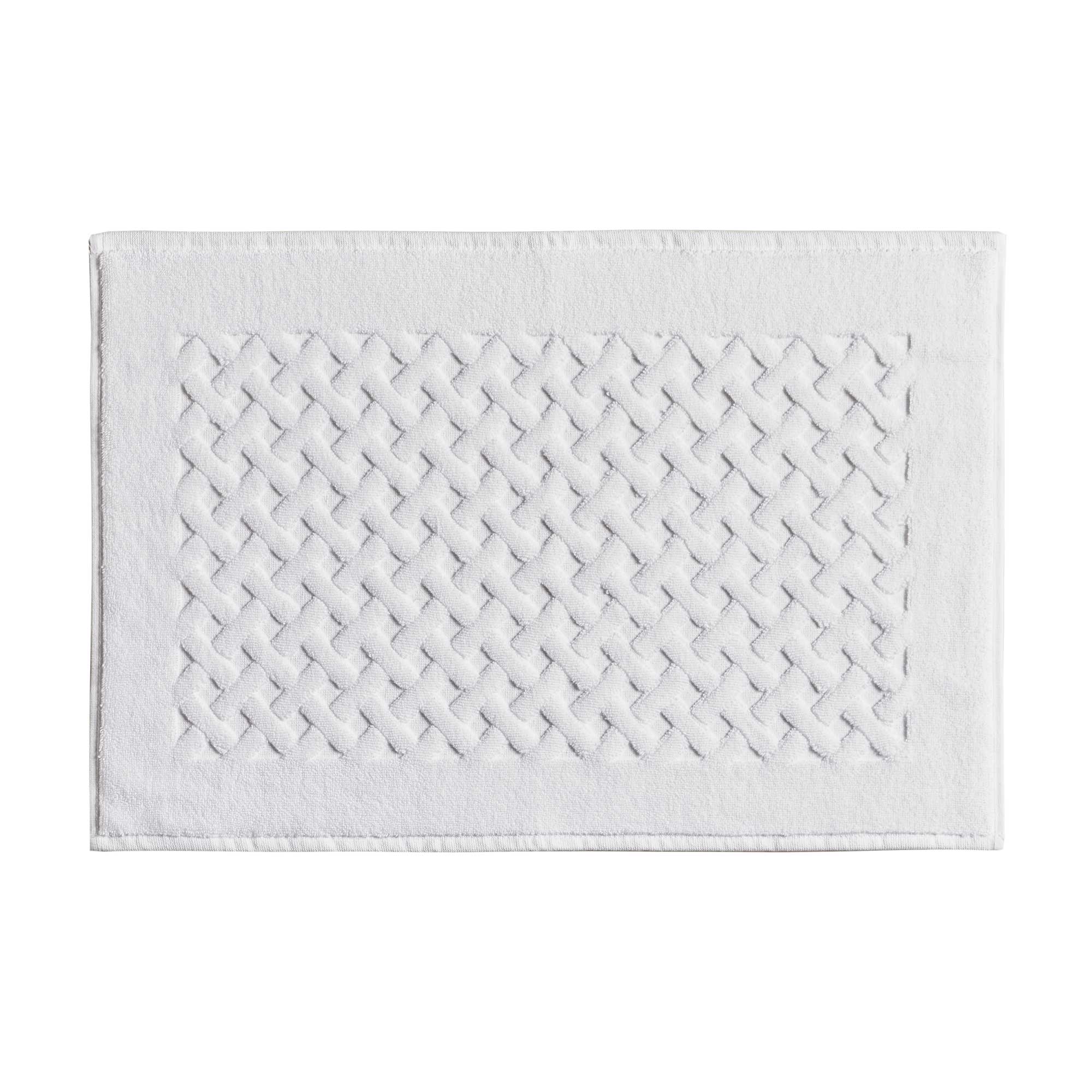 Biancoperla Tappeto in Spugna di Puro Cotone Tinta Unita Perla - Varie Dimensioni