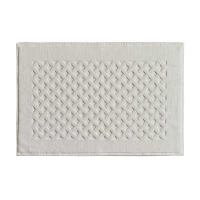 Biancoperla Tappeto in Spugna di Puro Cotone Tinta Unita Perla - Varie Dimensioni