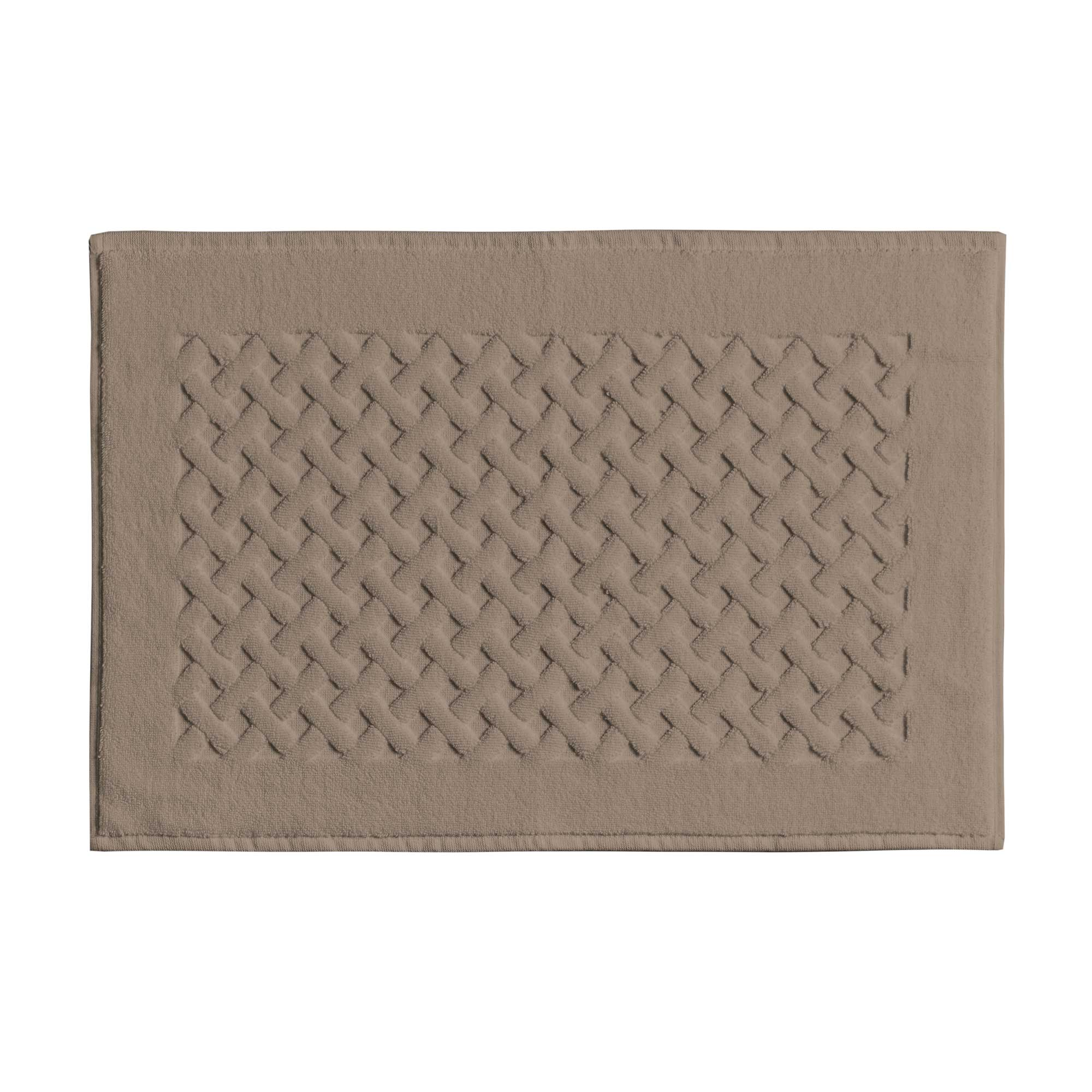 Biancoperla Tappeto in Spugna di Puro Cotone Tinta Unita Perla - Varie Dimensioni