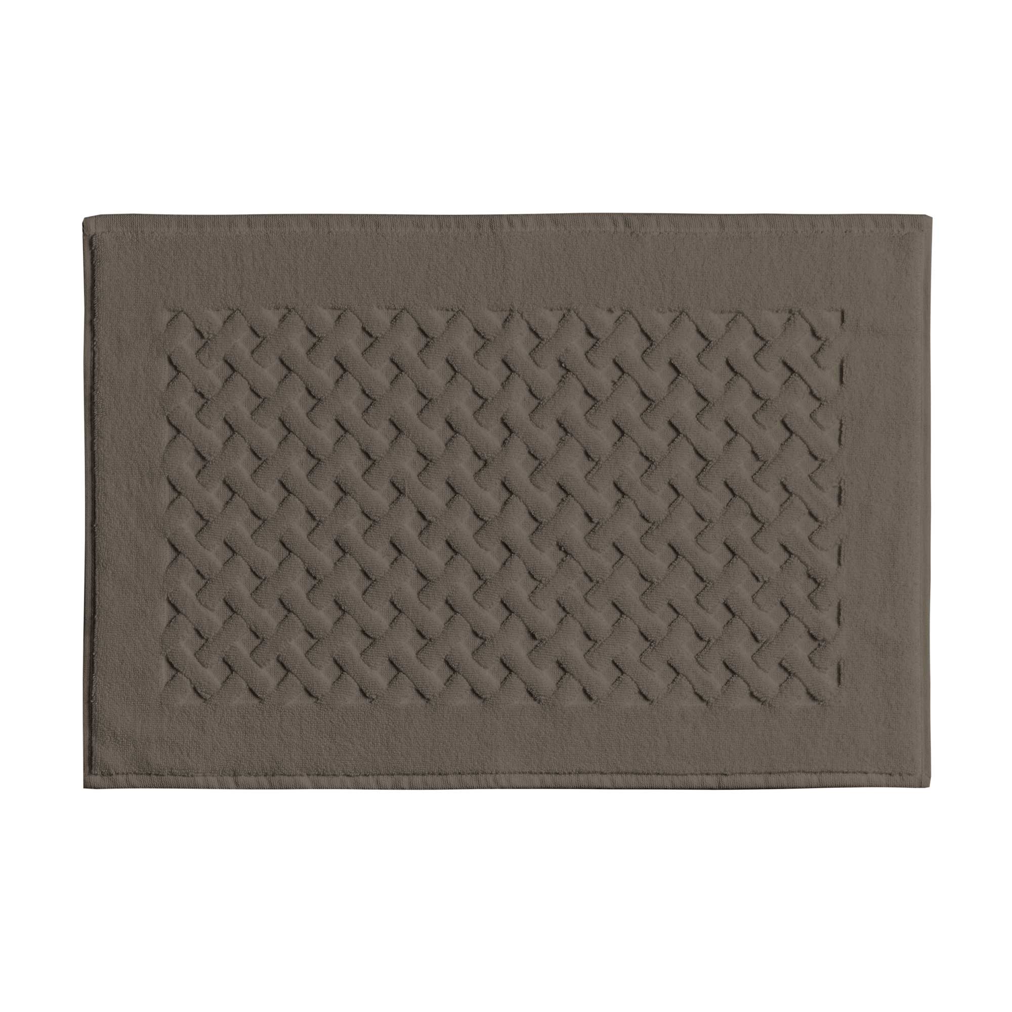 Biancoperla Tappeto in Spugna di Puro Cotone Tinta Unita Perla - Varie Dimensioni