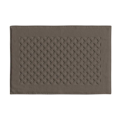 Biancoperla Tappeto in Spugna di Puro Cotone Tinta Unita Perla - Varie Dimensioni