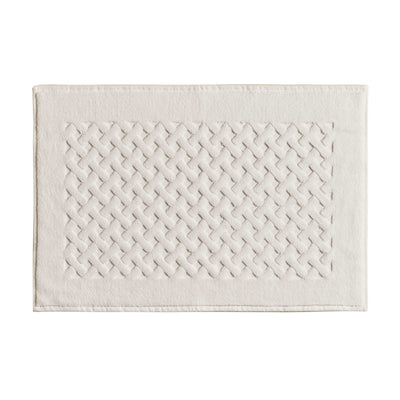 Biancoperla Tappeto in Spugna di Puro Cotone Tinta Unita Perla - Varie Dimensioni