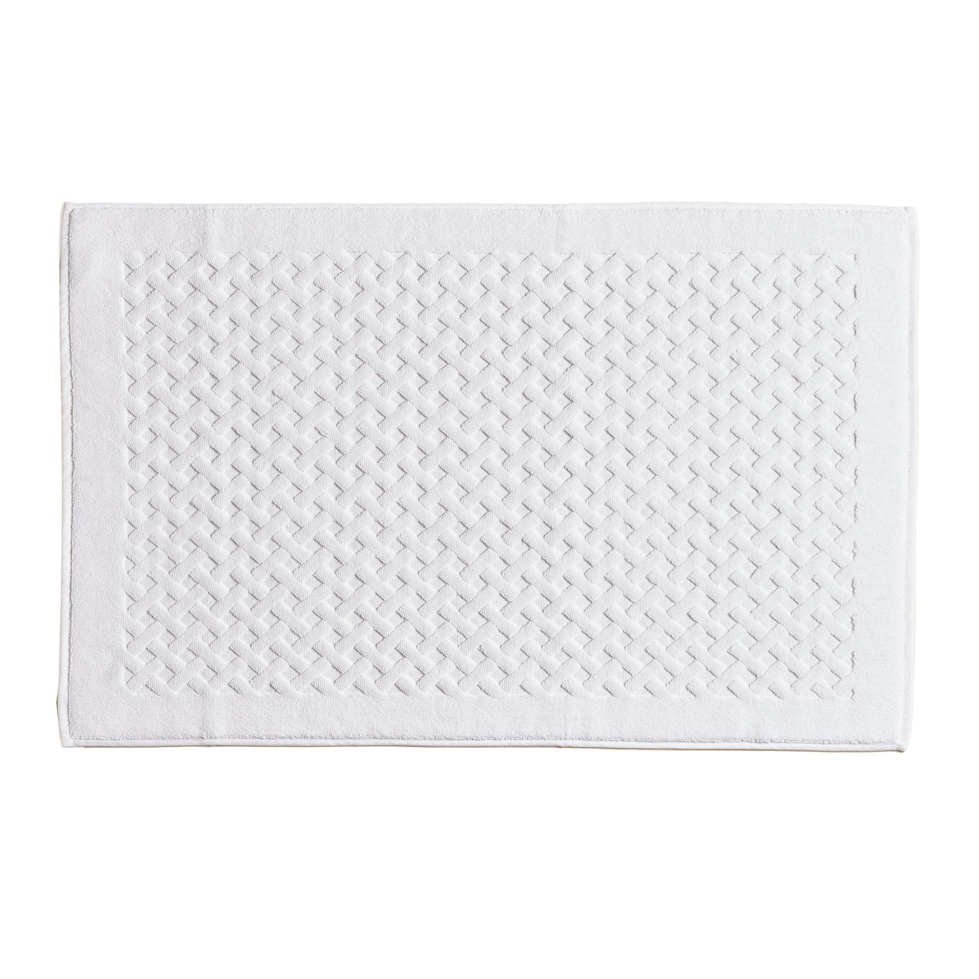 Biancoperla Tappeto in Spugna di Puro Cotone Tinta Unita Perla - Varie Dimensioni