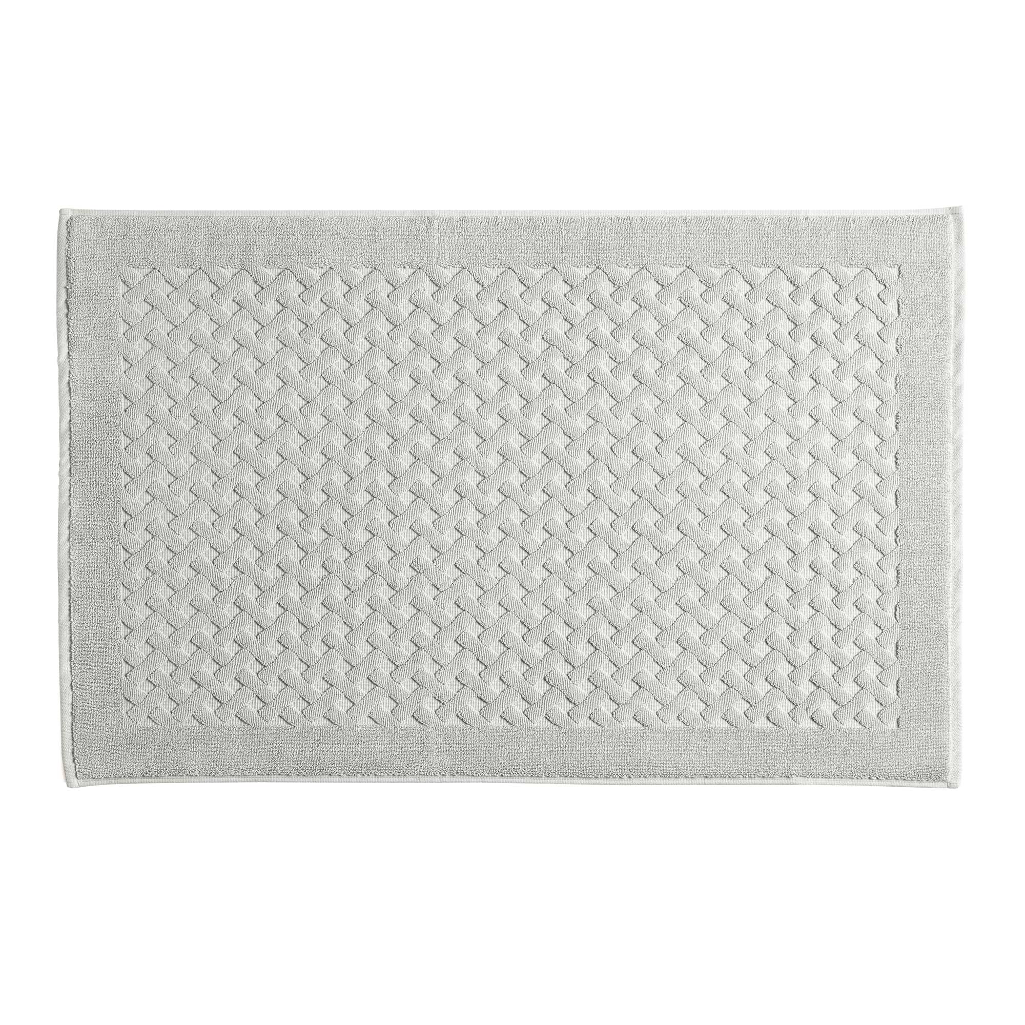 Biancoperla Tappeto in Spugna di Puro Cotone Tinta Unita Perla - Varie Dimensioni