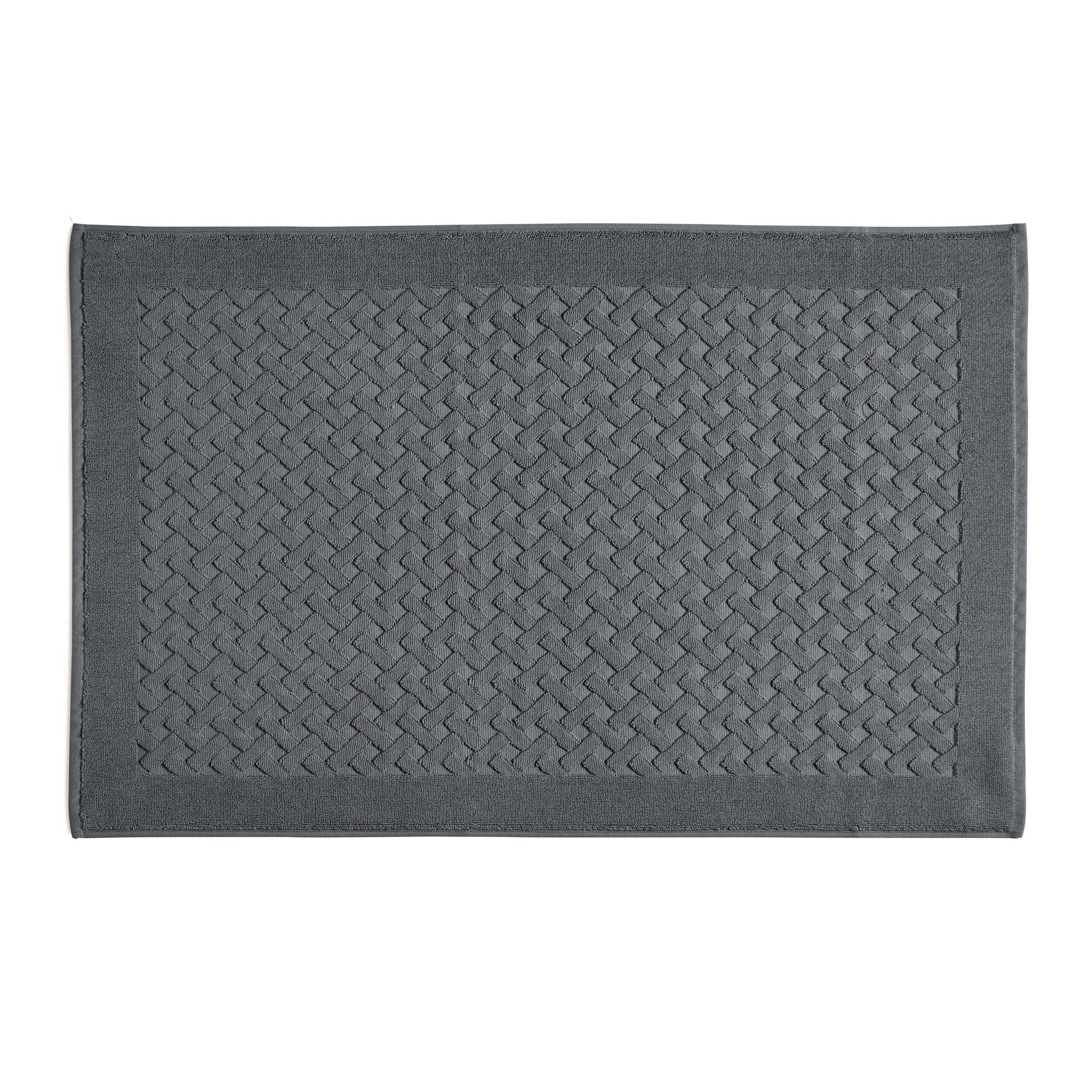 Biancoperla Tappeto in Spugna di Puro Cotone Tinta Unita Perla - Varie Dimensioni