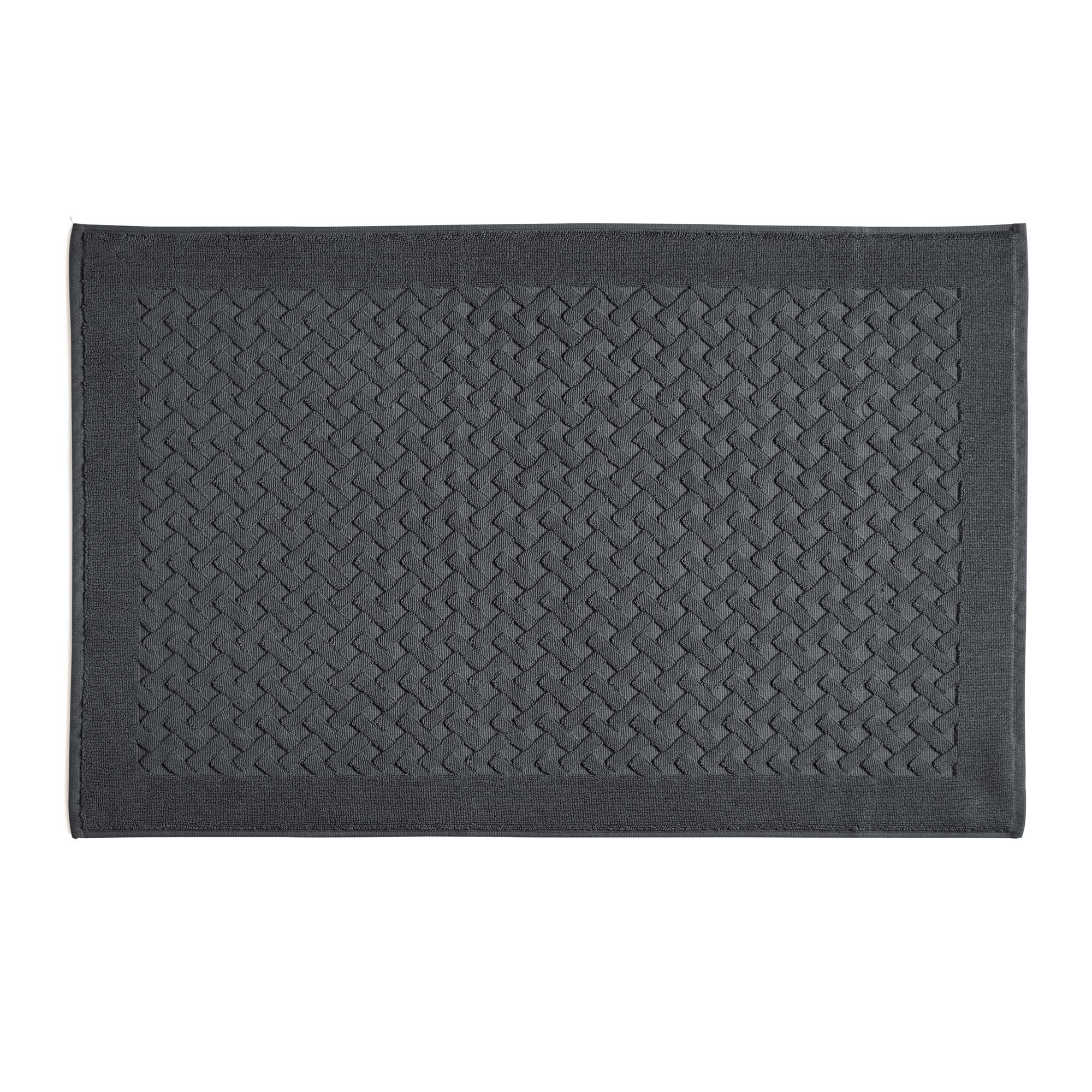 Biancoperla Tappeto in Spugna di Puro Cotone Tinta Unita Perla - Varie Dimensioni