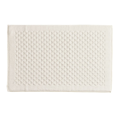 Biancoperla Tappeto in Spugna di Puro Cotone Tinta Unita Perla - Varie Dimensioni