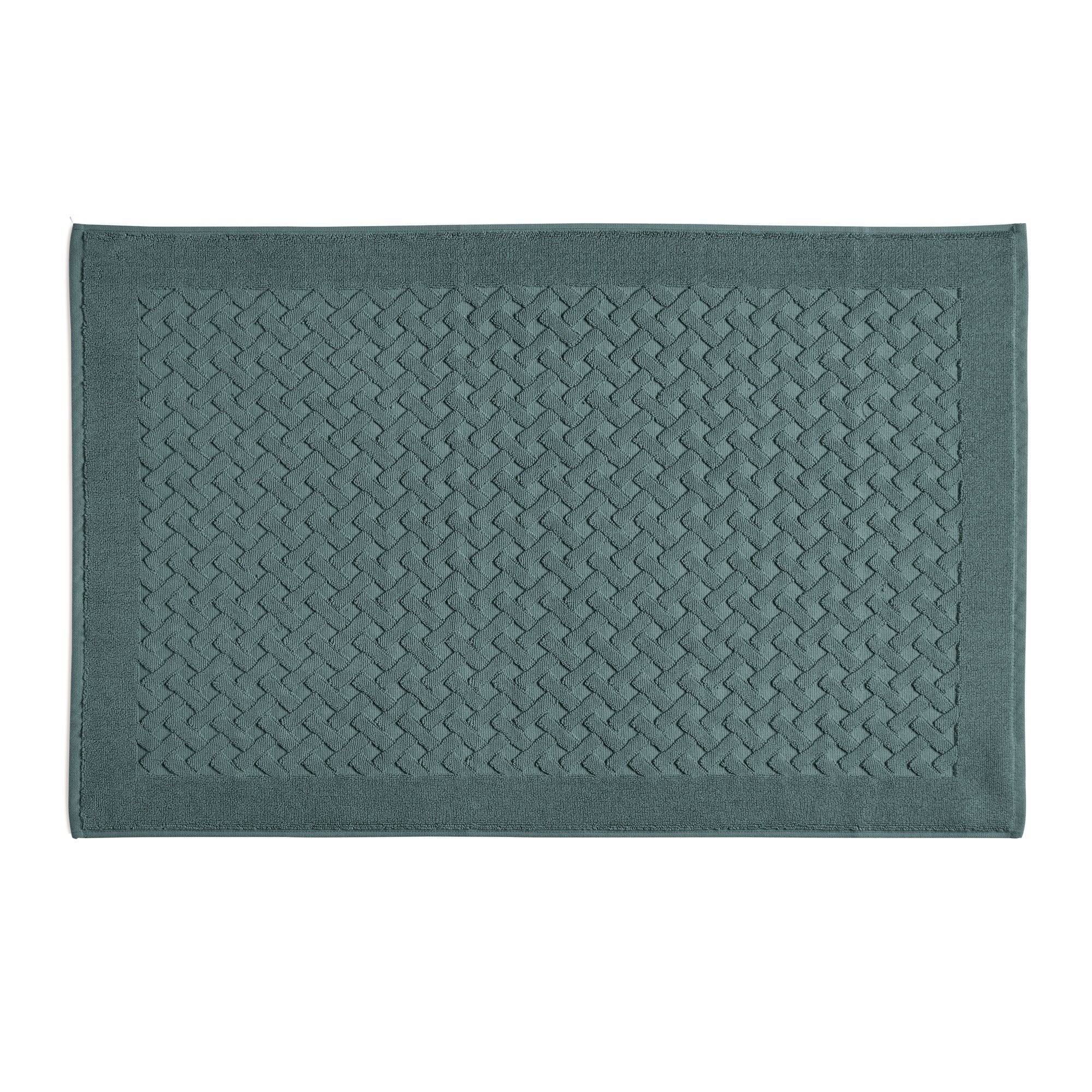 Biancoperla Tappeto in Spugna di Puro Cotone Tinta Unita Perla - Varie Dimensioni