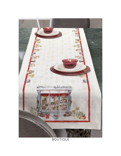 Tessitura Randi Runner Natalizio 50x150cm. 2011S26 - Vari disegni