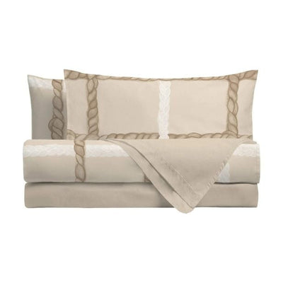 THUN® Parure copripiumino Treccia con stampa digitale Matrimoniale 2510S70