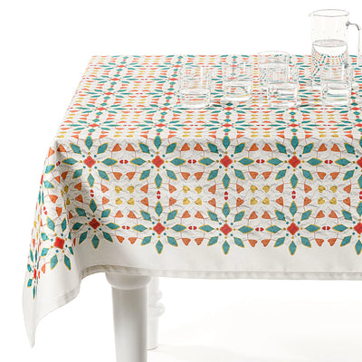 Caleffi Tovaglia in Puro Cotone Stampa Digitale Deep 2505S - Varie Dimensioni