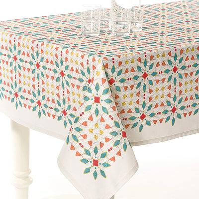 Caleffi Tovaglia in Puro Cotone Stampa Digitale Deep 2505S - Varie Dimensioni