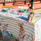 Maestri Cotonieri Tovaglia in cotone Disegno Nonno Coniglio - Varie Dimensioni