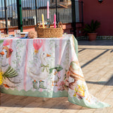 Maestri Cotonieri Tovaglia in cotone Disegno Paperina - Varie Dimensioni