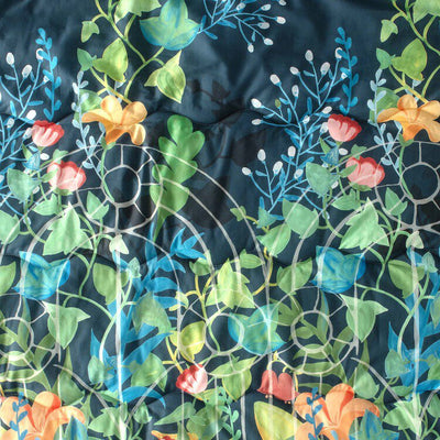 Bassetti Trapunta Matrimoniale Flower Gate 2512S125