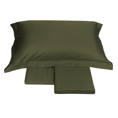 Fazzini Doppellaken-Set aus feinem Baumwollsatin Trecento D120