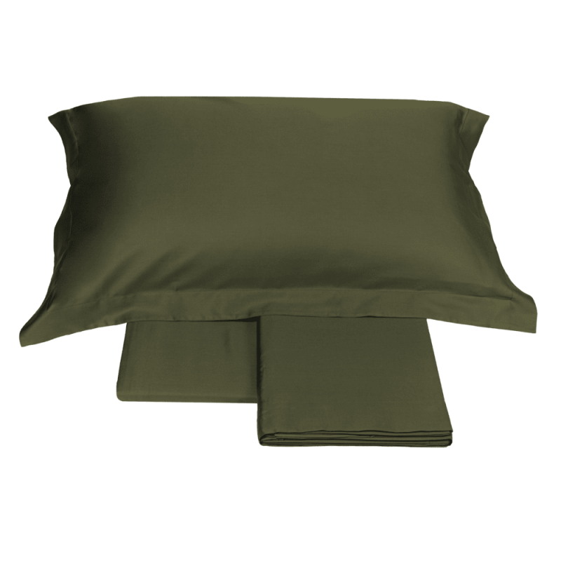Fazzini Doppellaken-Set aus feinem Baumwollsatin Trecento D120