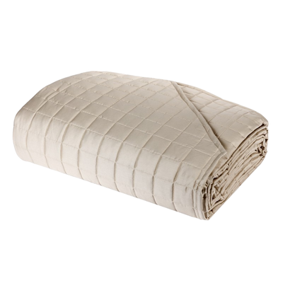 Fazzini Copriletto Trapuntato Quilt Matrimoniale Trecento