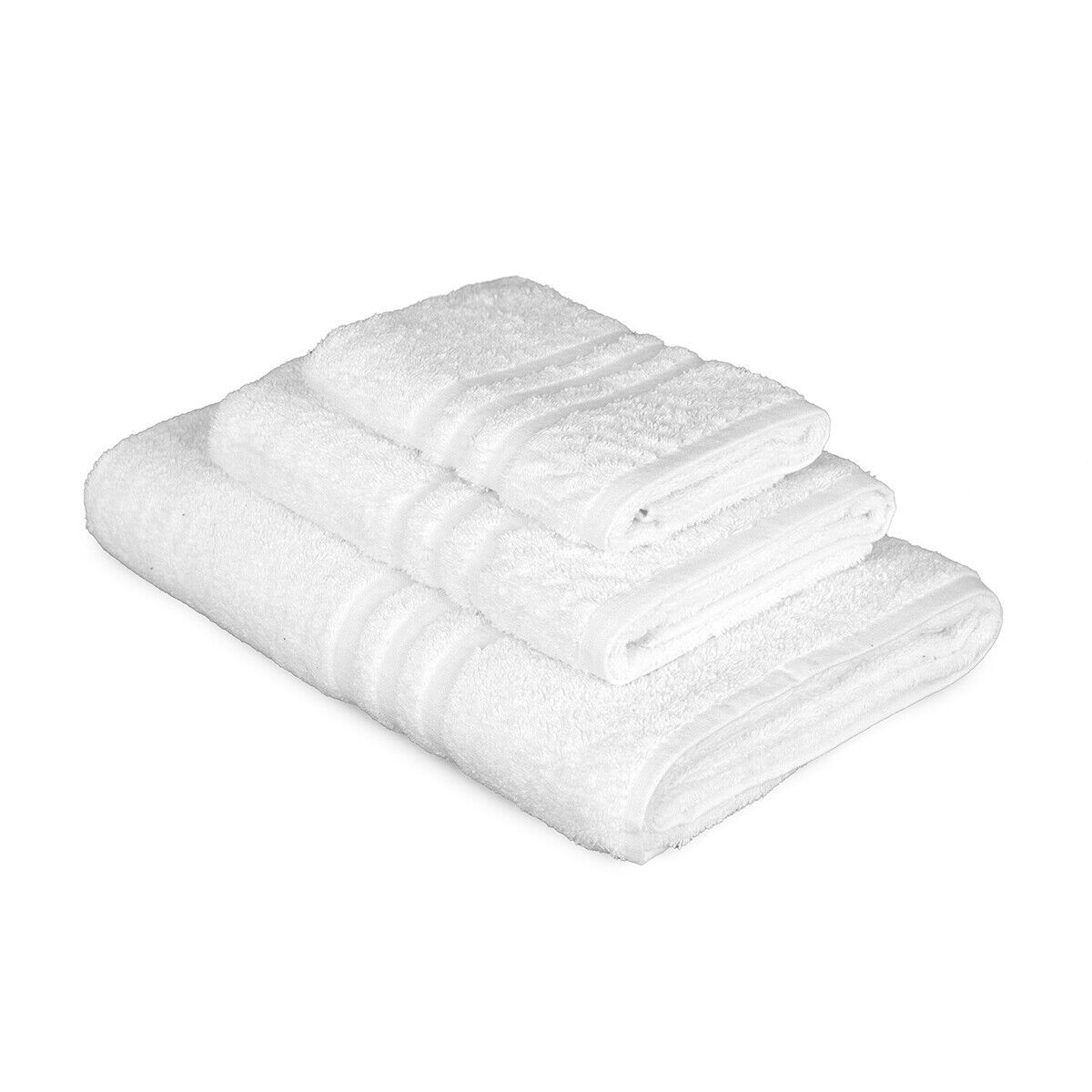 Hotel B&B kit Telo doccia + asciugamano + ospite Spugna 400 gr/m² B16