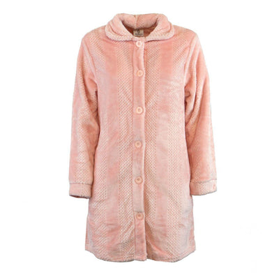 Admas Vestaglia Invernale da Donna in Pile Abbottonata 57414 S25 - Passarelli Biancheria