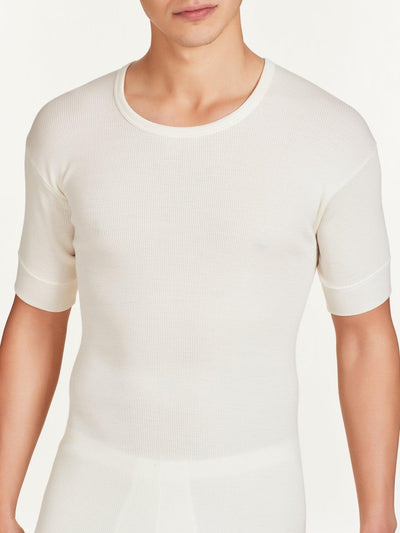 Ragno Maglia Uomo Intima Mezze Maniche Girocollo Lana Pesante 003157 S42 - Passarelli Biancheria