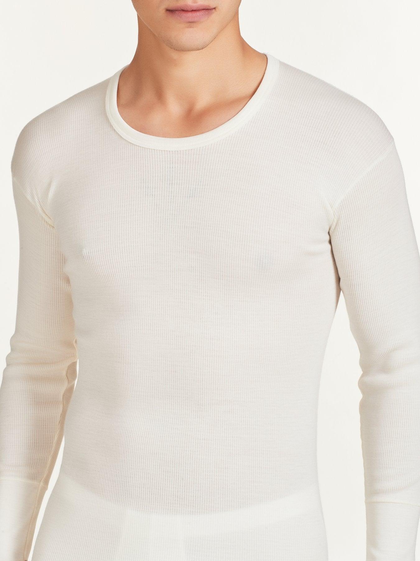 Ragno Maglia Uomo Intima Maniche Lunghe Girocollo in Lana Pesante 003159 S44 - Passarelli Biancheria