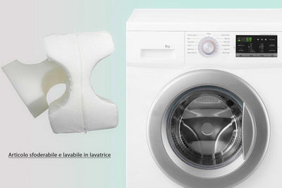 Cuscino Posturale Silver per Sciatalgia Gambe Schiena in Poliuretano Bianco S13 - Passarelli Biancheria