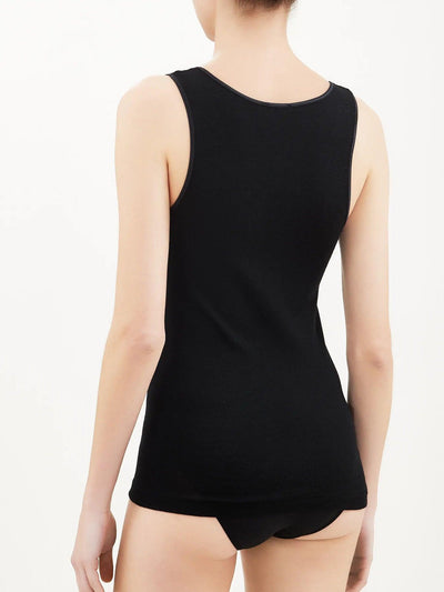 Ragno Canottiera Intima da Donna in Pura Lana Merio e Seta 074022 S28 - Passarelli Biancheria