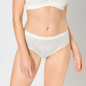 Sloggi Donna Slip Zero Feel Lace Hich Waist Brief 10202125 S15 - Passarelli Biancheria