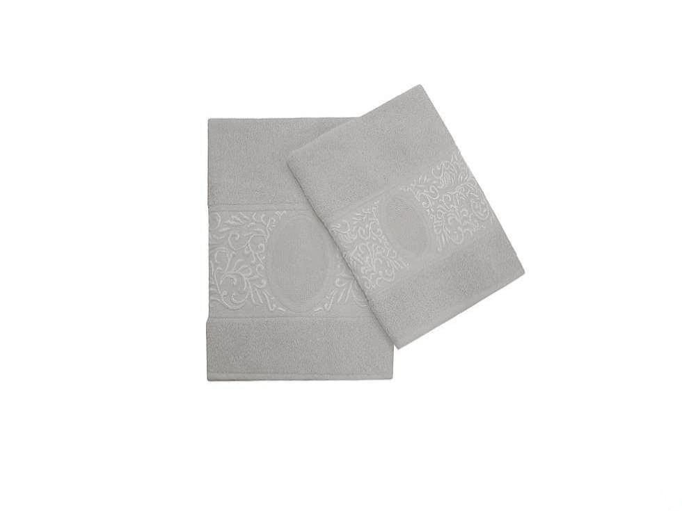 Daylight Set Asciugamani con Tela Aida 1+1 Spugna Alberta D90 - Passarelli Biancheria