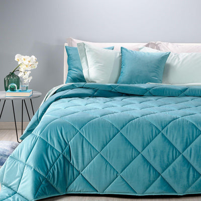 Caleffi Trapunta Matrimoniale in Velluto Velvet D144 - Passarelli Biancheria