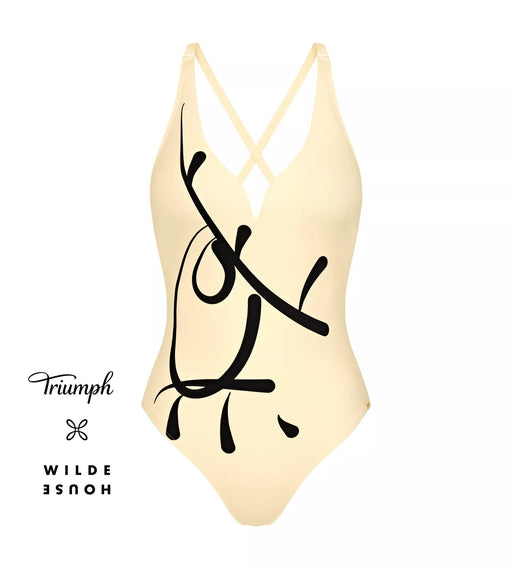 Triumph Costume Intero da Donna Flex Smart Summer OP 02 PT 10214557 S80 - Passarelli Biancheria