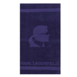 Karl Lagerfeld Telo Mare in Spugna 100% Cotone Misura 100x180 D28 - Passarelli Biancheria