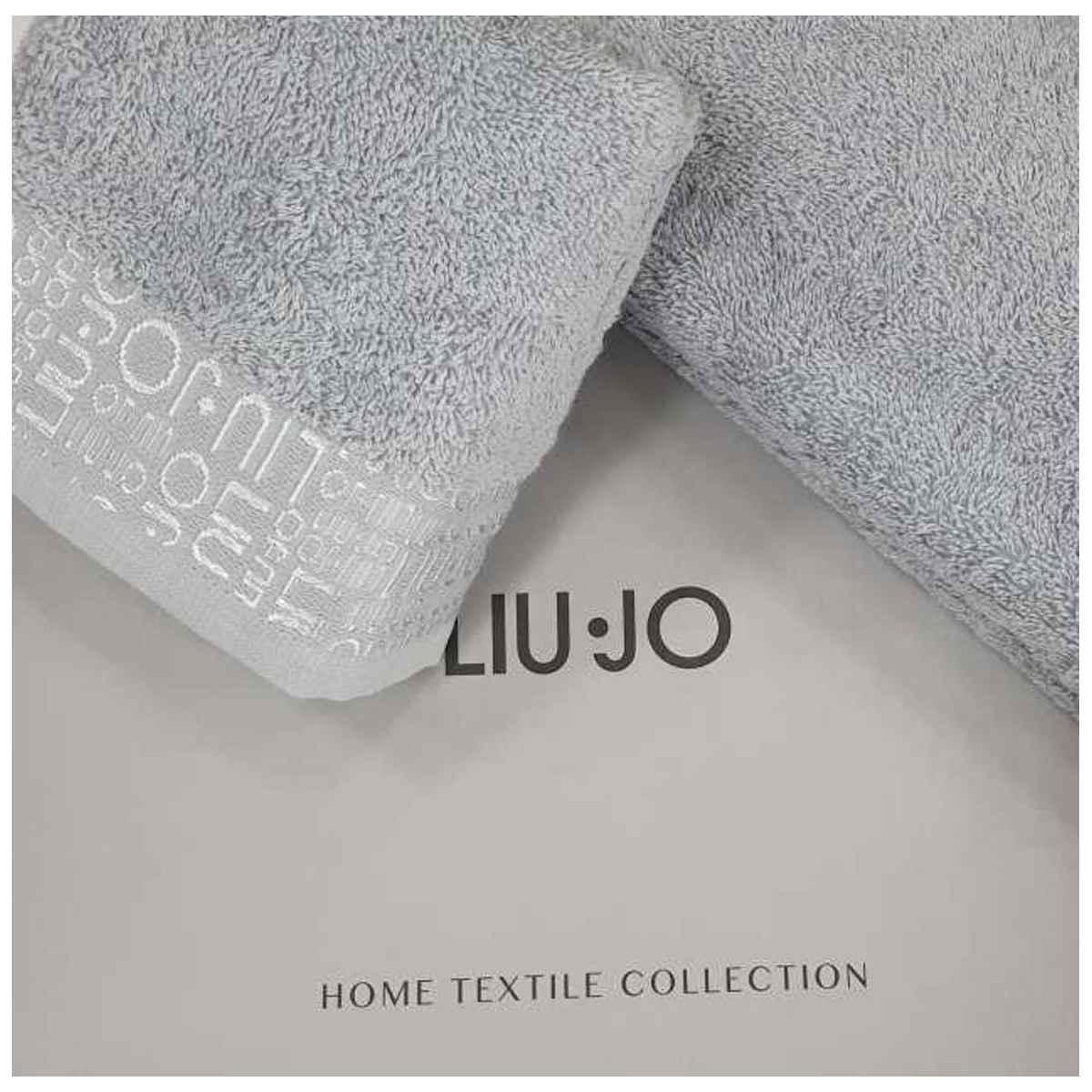 Liu Jo Set Asciugamani 1+1 Logata LB723B S36 - Passarelli Biancheria