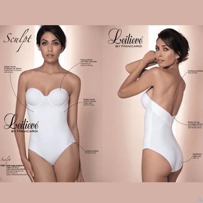 Leilieve Body donna con ferretto e coppa graduata 4695 S43 - Passarelli Biancheria