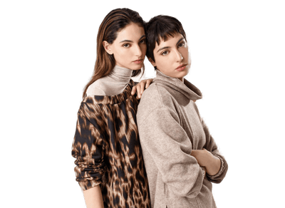 Oroblu Maglia Wild Print Sweater VOBT67069 S78 - Passarelli Biancheria