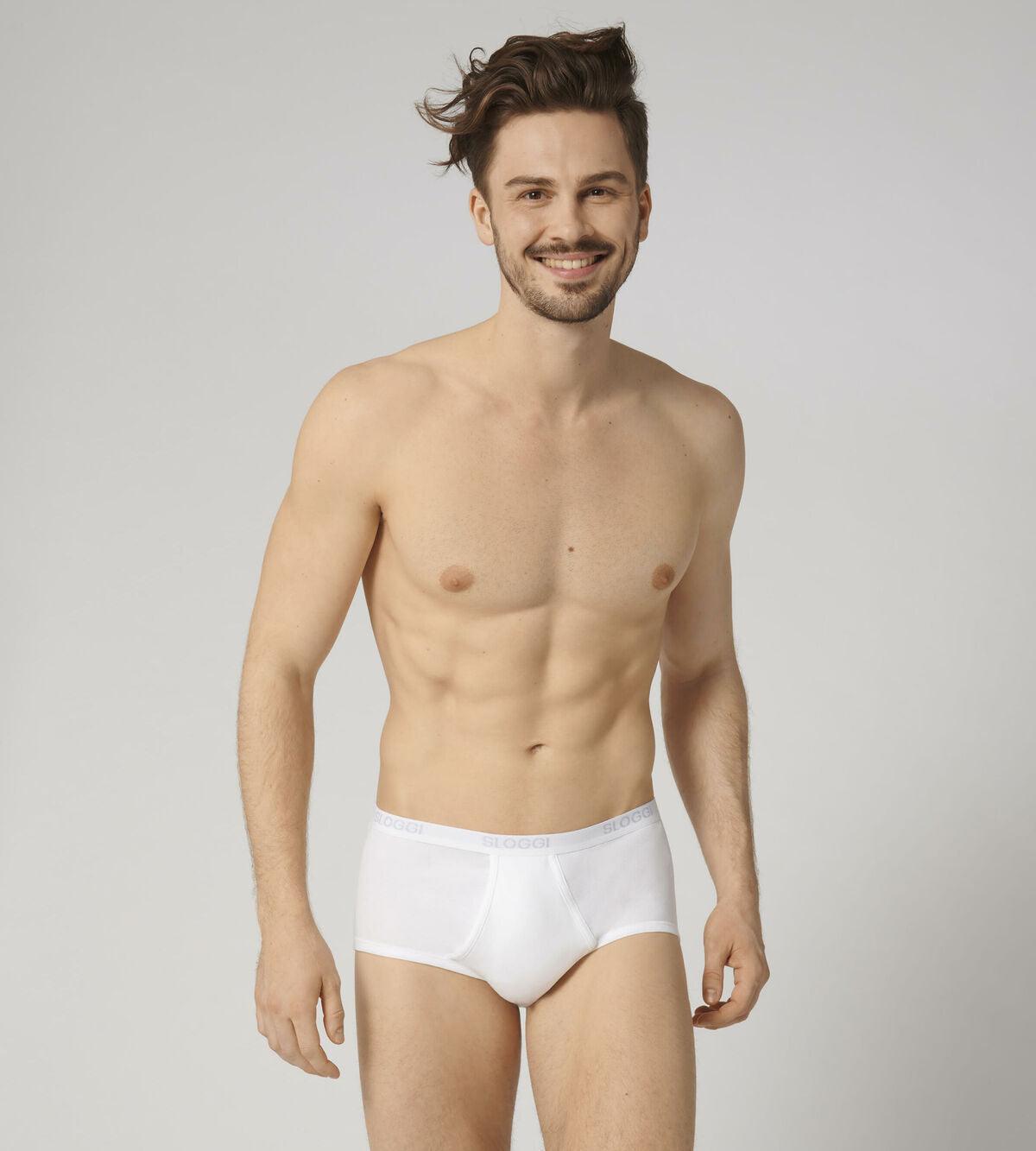 Sloggi Uomo Slip Alto Basic Maxi con Apertura – Passarelli