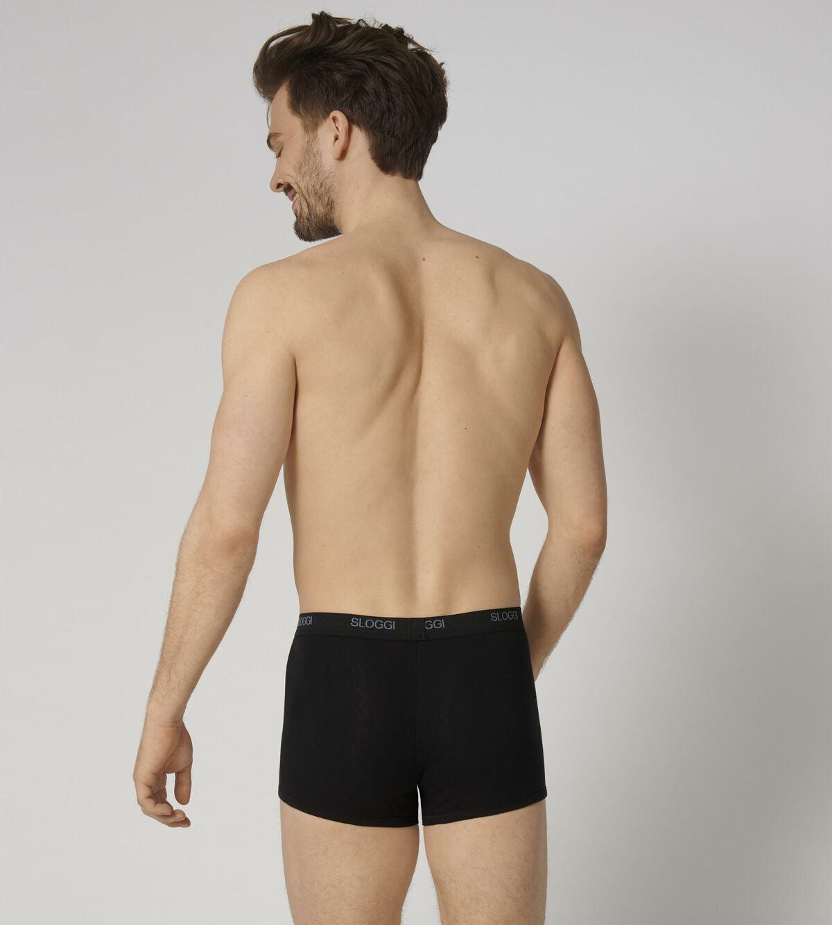 Sloggi Uomo Basic Short Bipack Confezione 2 Boxer S18 - Passarelli Biancheria