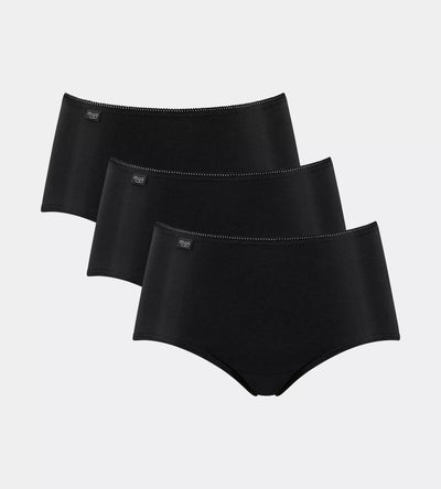 Sloggi Donna Confezione 3 Slip 24/7 Microfibre Midi 10180847 S16 - Passarelli Biancheria