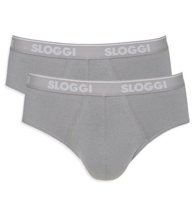 Sloggi Uomo Go ABC Midi Confezione da 2 Slip S90 - Passarelli Biancheria