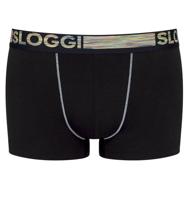 Sloggi Uomo Go ABC Natural Hipster Confezione da 2 Boxer 10211769 S16 - Passarelli Biancheria