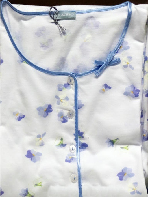 Ragno Camicia da notte Maniche Corte in jersey di cotone N11157 S36 - Passarelli Biancheria