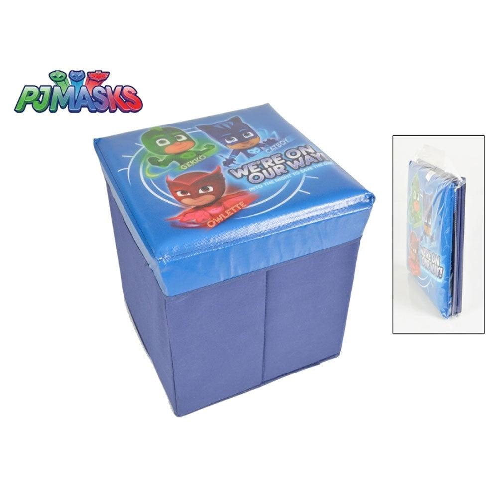 Pouf Contenitore Ufficiale Smart box Salva Spazio Personaggi S18 - Passarelli Biancheria