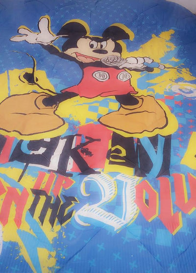Trapunta Piumone invernale per letto Singolo Topolino Mickey Mouse in Cotone D50 - Passarelli Biancheria