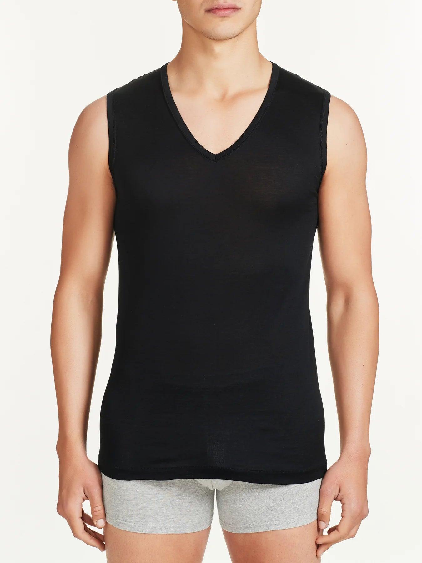 Ragno Maglia Intima Smanicato Uomo Silkotton 601693 Filo Scozia S18 - Passarelli Biancheria