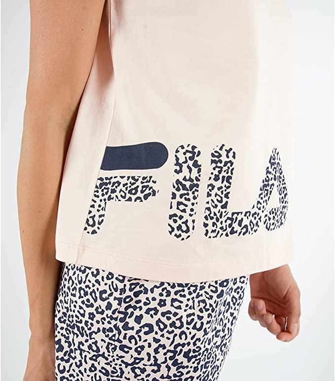 Fila Pigiama Estivo Corto Maniche Corte da Donna FPS4052 S32 - Passarelli Biancheria